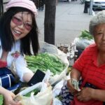 Buying perilla leaves