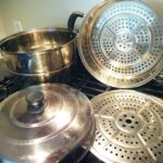 Stainless steel steamer