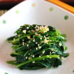 Jenny’s spinach side dish