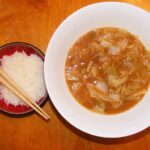 Emi’s cabbage soup (baechu doenjangguk)