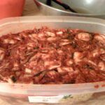 Grace Lirette’s kimchi