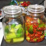 Susanne’s 2 kinds of cucumber side dishes