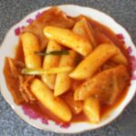 Esther Wee’s ddukbokkie (spicy rice cake)