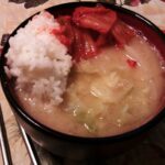 Lola Matsubara’s cabbage soup (baechu doenjangguk)