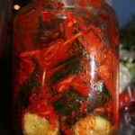 Susanne’s oisobagi (spicy stuffed cucumber kimchi)