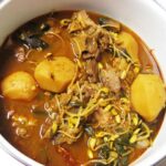 Jane Lee’s gamjatang (pork bone soup)