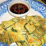 Ina’s wild onion pancake