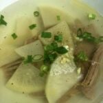 Michelle’s non spicy ox bone soup (seollongtang)