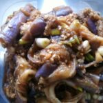 Michelle’s gajinamul (eggplant)