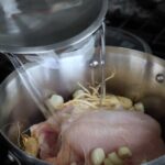 Chicken & Chicken Soup (Yeonggyebaeksuk: 영계백숙)