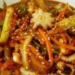 stir-fried baby octopus