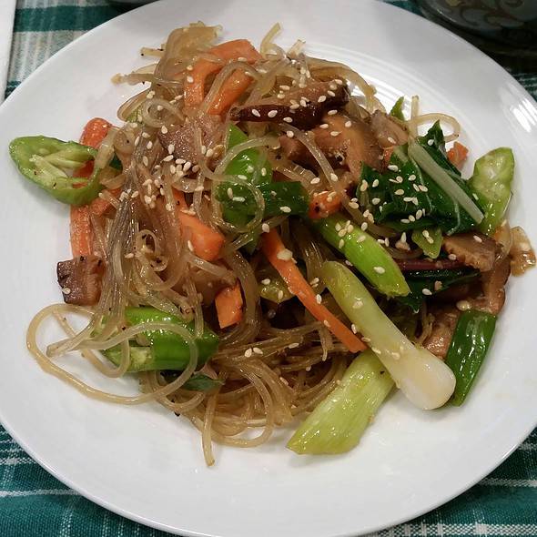 Korean food photo: First time making Japchae! on Maangchi.com