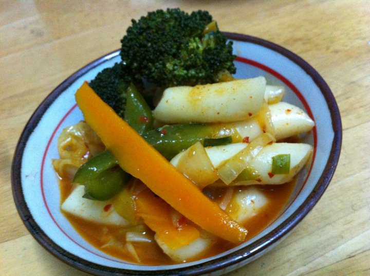 Korean food photo Dukbokki