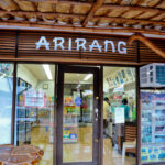 front of the store