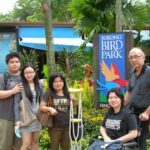 My family in Jurong Bird Park