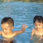 swimming