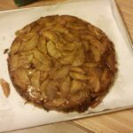 Korean-pear-and-apple-upside-down-cake