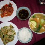Doenjangguk and pajeon