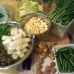 kimchi making