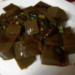 acorn jelly (dotorimuk muchim: 도토리묵 무침)
