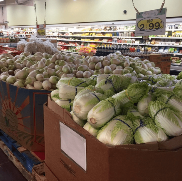 Korean grocery store in Irvine California USA Cooking Korean food