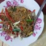Korean food photo: Japchae! on Maangchi.com