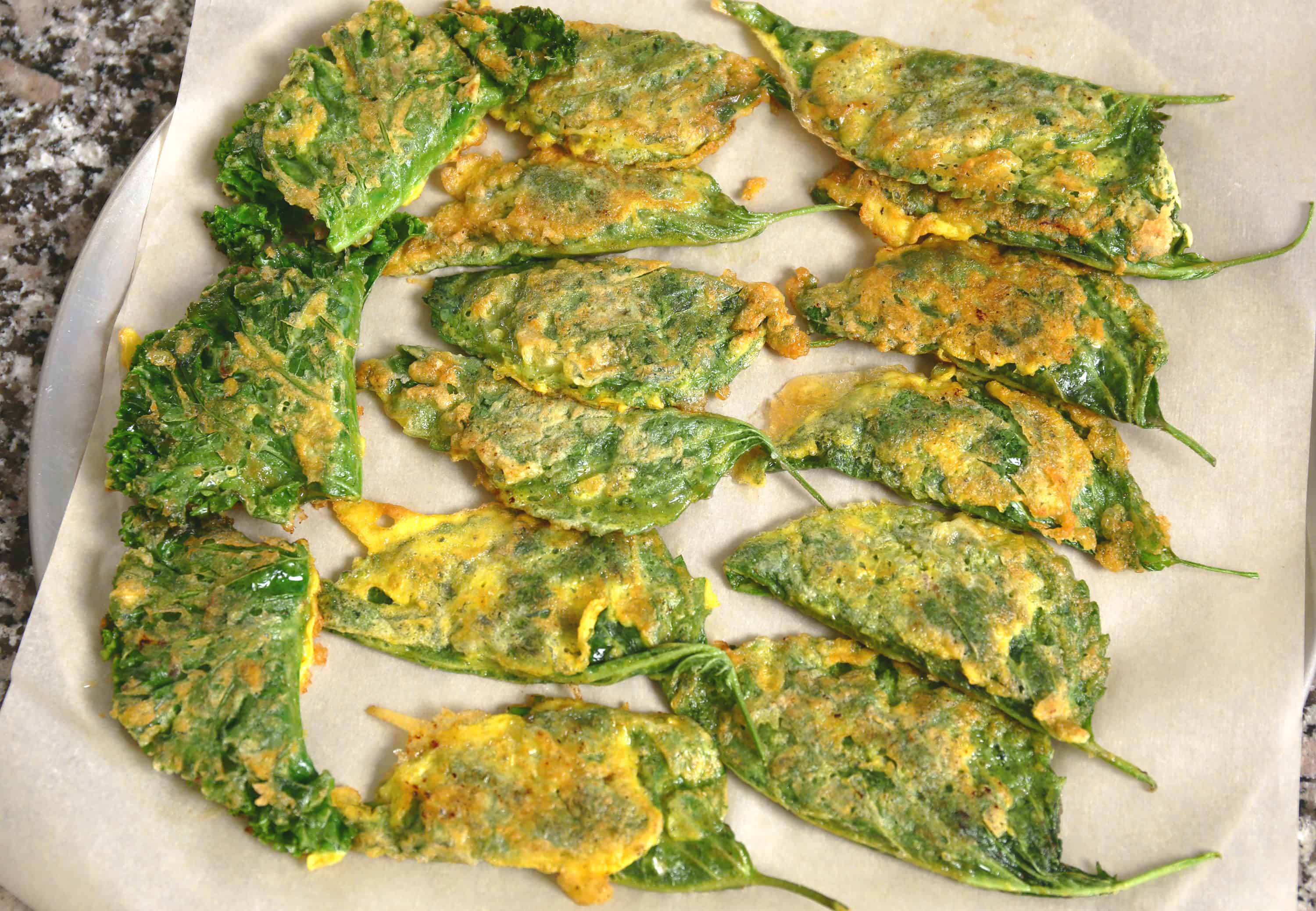 Pan fried Perilla Leaves With Fillings Kkaennip jeon Recipe By 