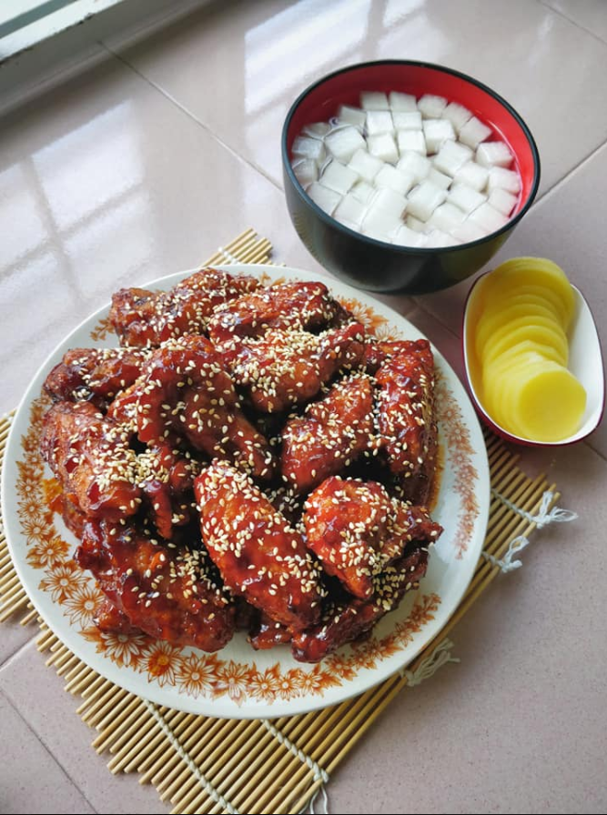 Korean Fried Chicken Cooking Korean Food With Maangchi