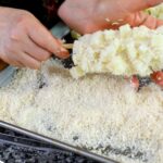 gamjahotdog-coated in breadcrumbs