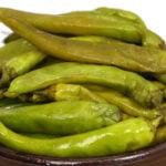 Korean green chili pepper pickles