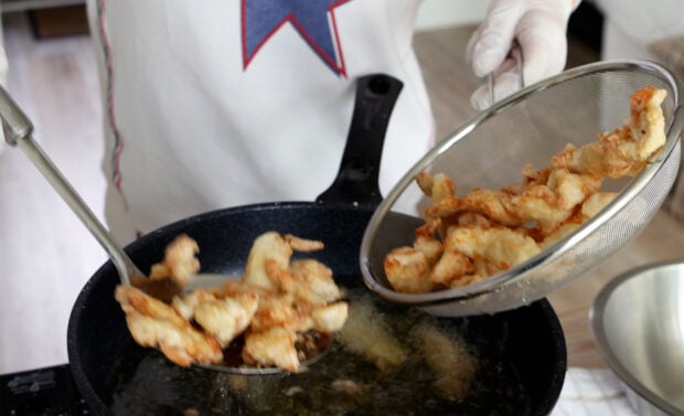 dakgangjeong- first fried