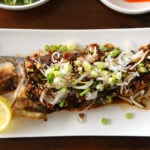 Broiled Branzino