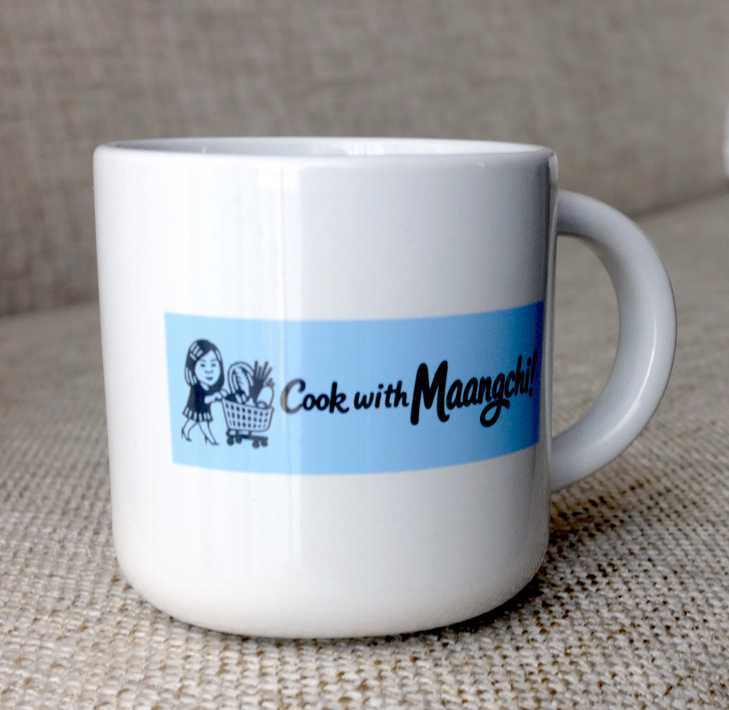 White Cook with Maangchi souvenir mug